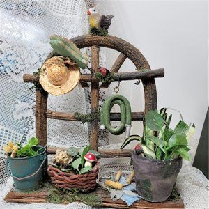 Adorable Garden Scene Summer Year Round